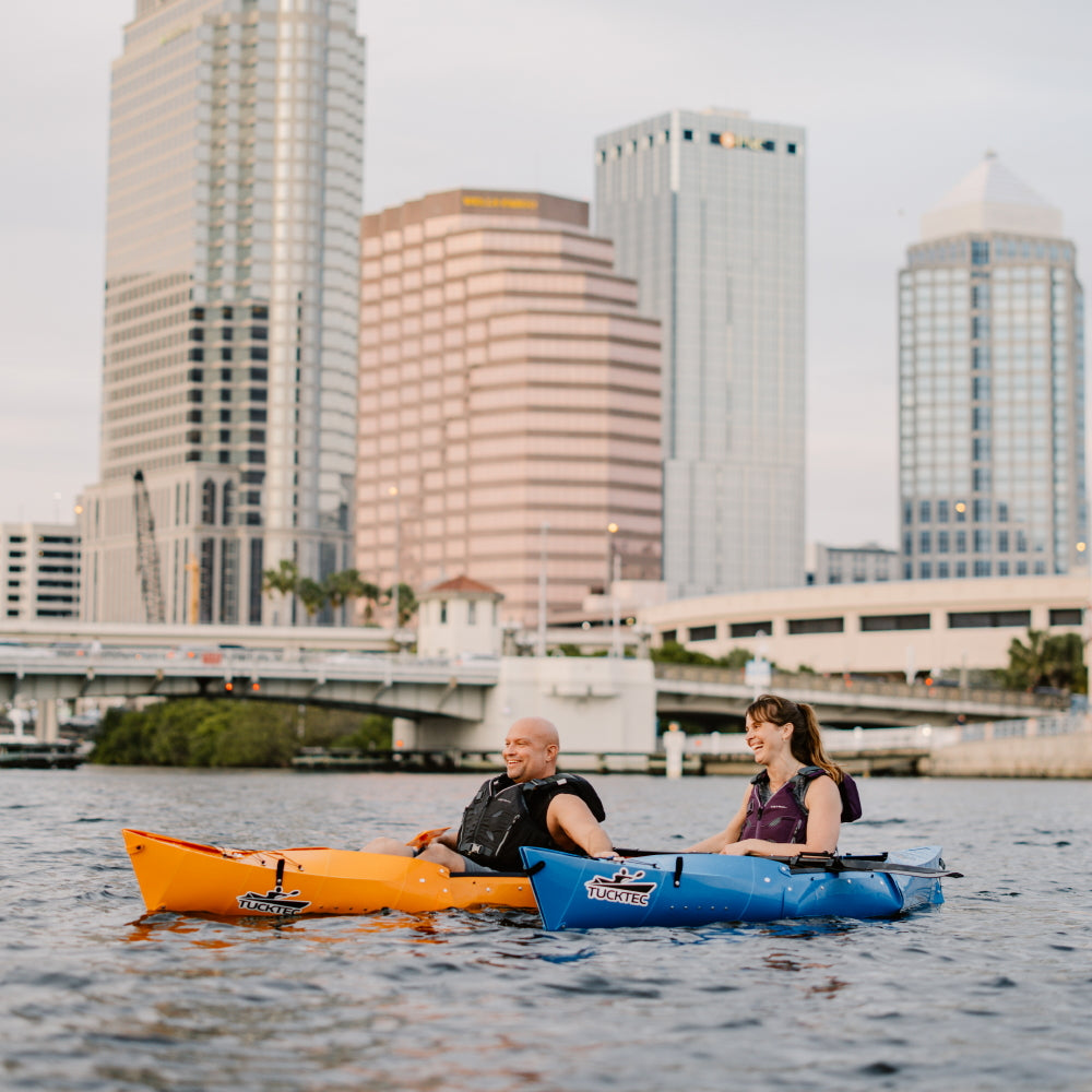 Folding Kayak | Pro Hard-Shell | 2-minute Set-up | Foldable, Portable Kayak