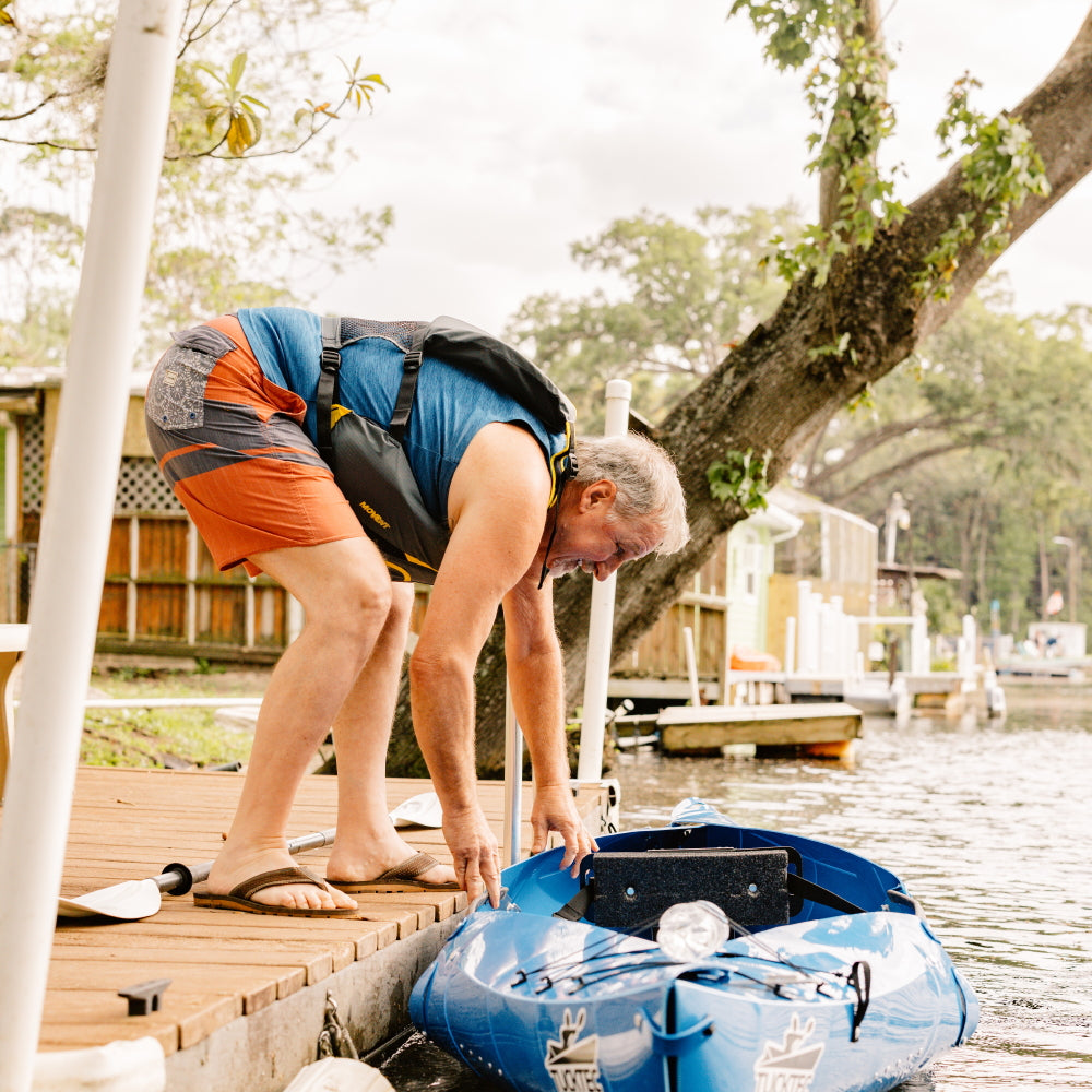 Folding Kayak | Pro Hard-Shell | 2-minute Set-up | Foldable, Portable Kayak