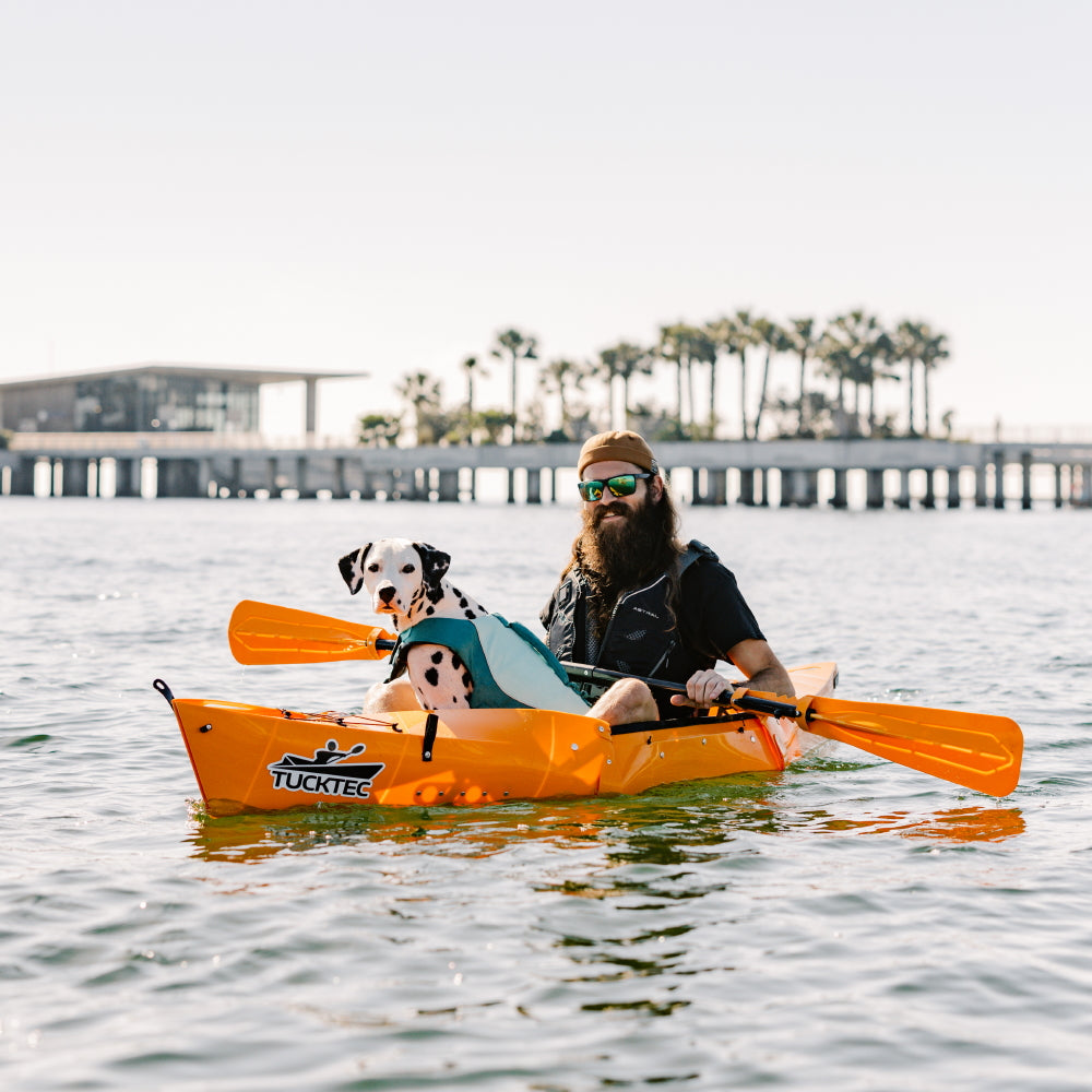 Folding Kayak | Pro Hard-Shell | 2-minute Set-up | Foldable, Portable Kayak